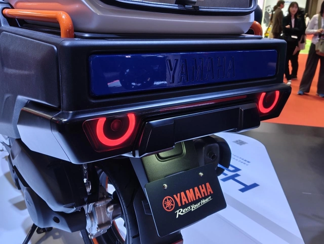Hình ảnh thực tế yamaha h2 buddy porter chiếc xe ga chạy bằng hydro tại japan mobility show 2025 - 17