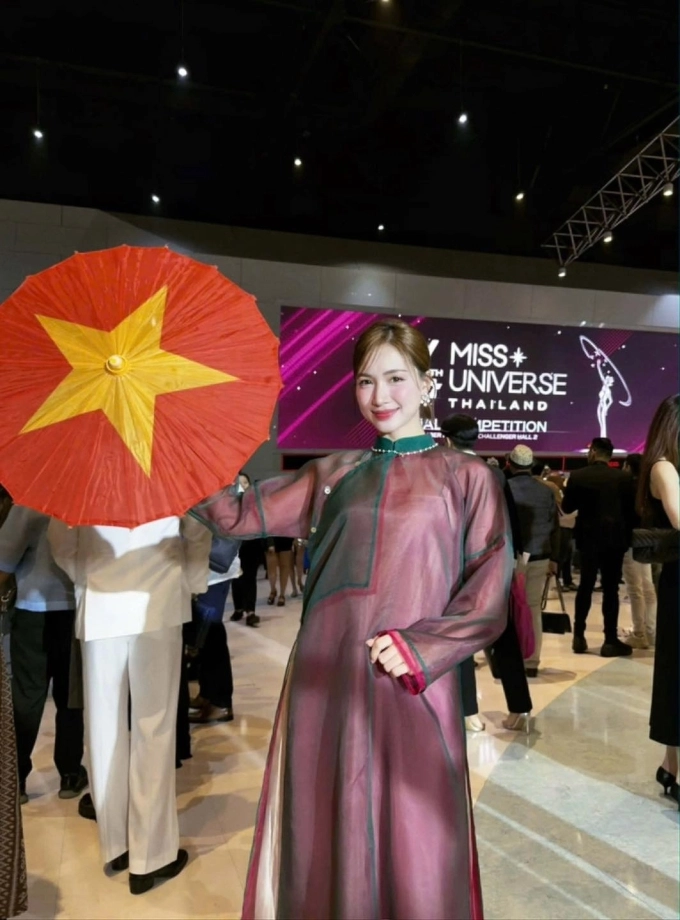 Hòa minzy diện chiếc áo dài thị phi giá 6 triệu đồng - 2