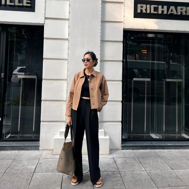 Học mỹ nhân việt cách phối đồ với áo khoác màu be giúp nàng ghi điểm thanh lịch và sang trọng ngày đông - 6