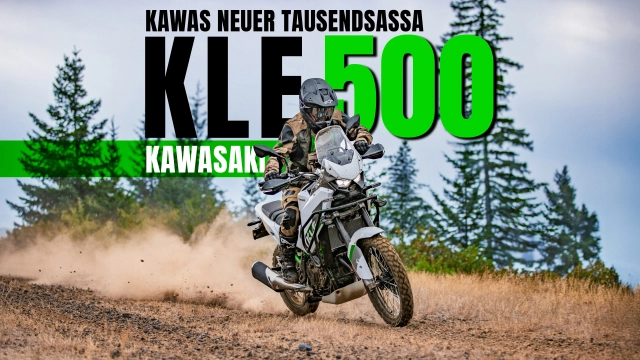 Kawasaki kle500 - 1