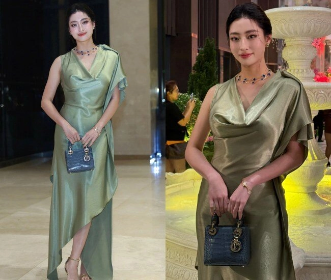 Không còn mê hở bạo khi dự đám cưới lương thùy linh giờ đã khác - 1