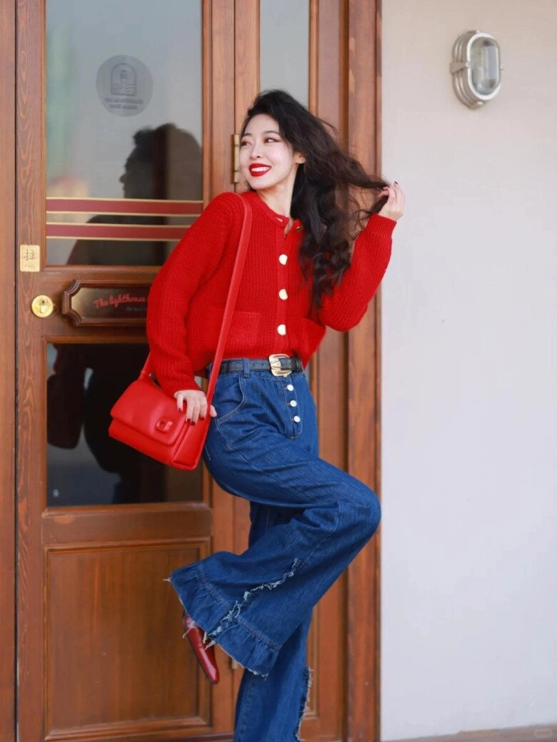 Không phải đen trắng hay xám đây là 5 màu áo len đẹp nên sắm mùa thu đông vừa trẻ trung lại không kén da - 13