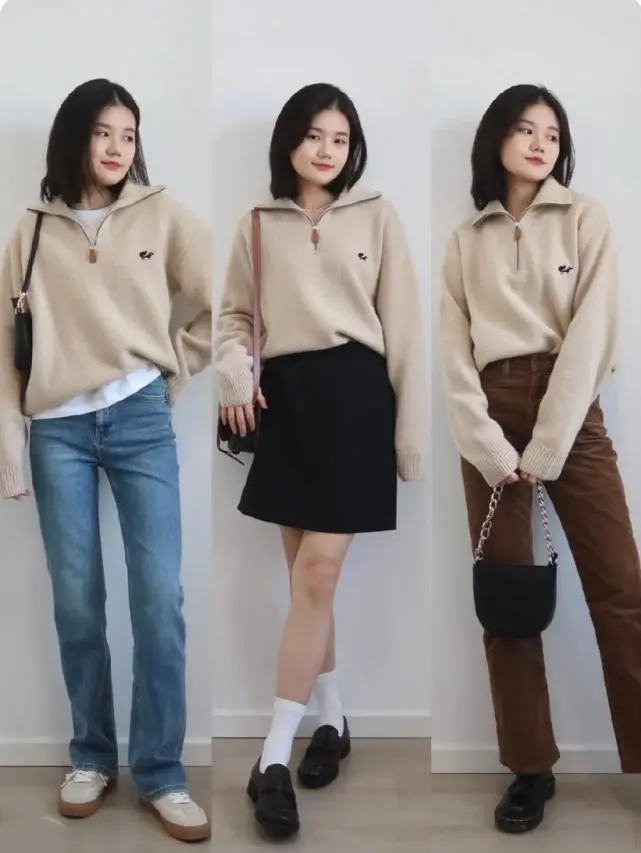 Kiểu áo giàu ngầm thay thế áo nỉ giúp chị em mặc đơn giản mà vẫn sang 30 hay u60 đều đẹp - 4