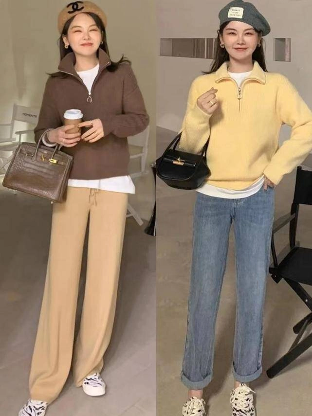 Kiểu áo giàu ngầm thay thế áo nỉ giúp chị em mặc đơn giản mà vẫn sang 30 hay u60 đều đẹp - 5