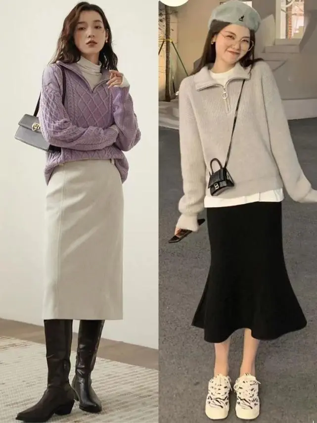 Kiểu áo giàu ngầm thay thế áo nỉ giúp chị em mặc đơn giản mà vẫn sang 30 hay u60 đều đẹp - 6