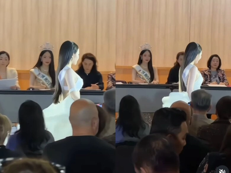 Kiều duy khoe body gợi cảm trong bán kết miss international thái độ giám khảo gây chú ý - 7