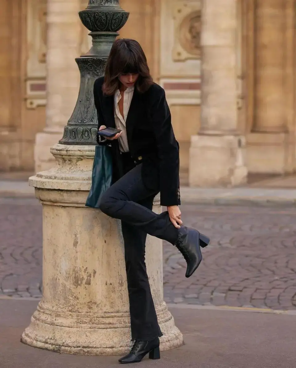 Làm thế nào để mang bốt ngắn mà không khiến chân còn một mẩu 3 kiểu quần diện với bốt giúp kéo dài cả người - 1