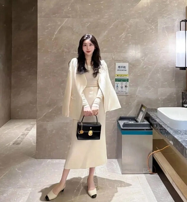 Lạnh này mặc gì đi làm 20 outfit ruột của các blogger thời trang cao dưới 1m60 mà hack dáng như 1m70 - 5