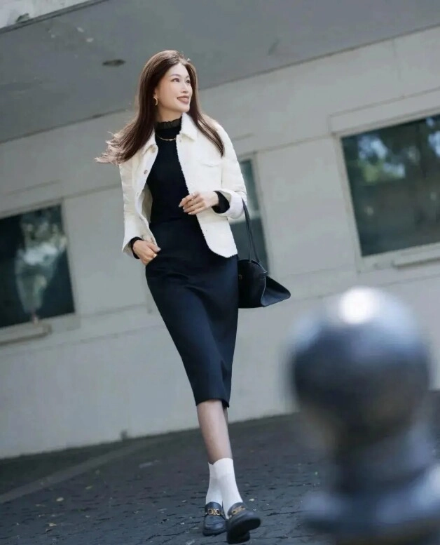 Lạnh này mặc gì đi làm 20 outfit ruột của các blogger thời trang cao dưới 1m60 mà hack dáng như 1m70 - 19