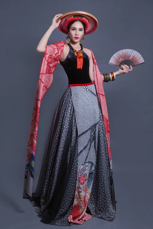 Lộ diện trang phục dân tộc lạ mắt của á khôi lệ quyên - 8