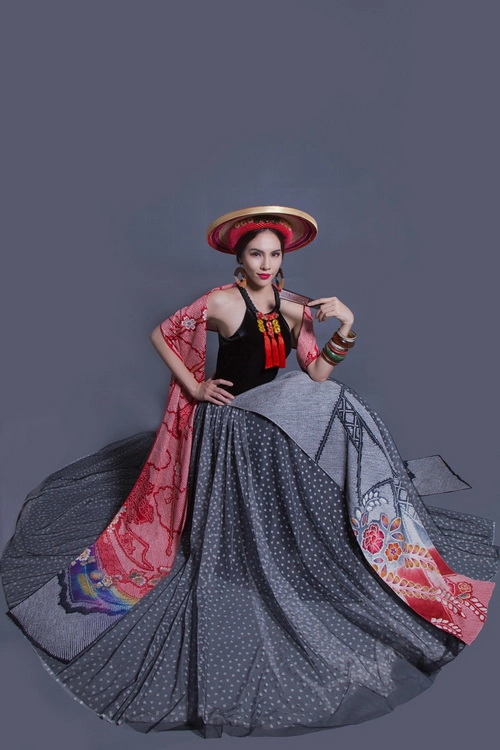 Lộ diện trang phục dân tộc lạ mắt của á khôi lệ quyên - 10