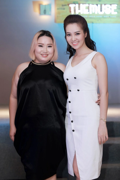 Mc huyền châu gợi cảm bên dàn á hậu hoa hậu - 9