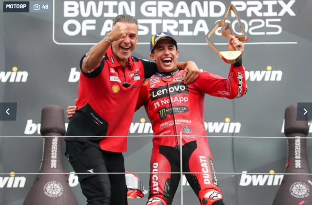 Motogp áo - marc marquez lại làm chủ sân khấu bezzecchi hụt hơi aldeguer bùng nổ - 4