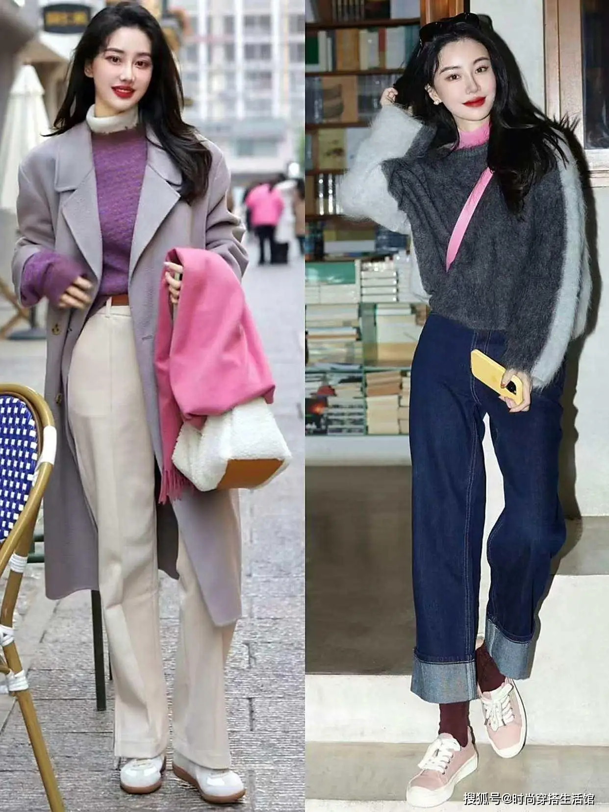 Nhiệt độ giảm chị em phối áo len với 3 kiểu quần ống rộng đơn giản mà thời trang hơn cả khối đồ hiệu - 6