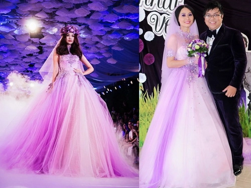 Ntk anh thư tố vợ chồng gia bảo đạo váy cưới - 4