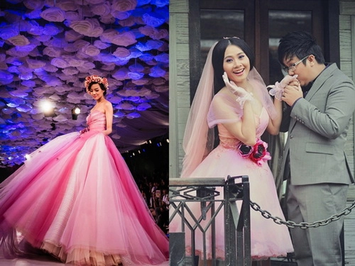 Ntk anh thư tố vợ chồng gia bảo đạo váy cưới - 5