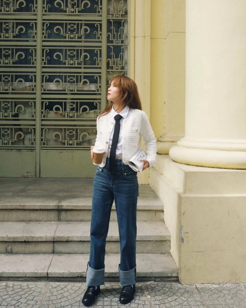 Nữ ca sĩ việt 41 tuổi ăn diện như sách mẫu trẻ mãi không già nhờ mê diện item này - 6