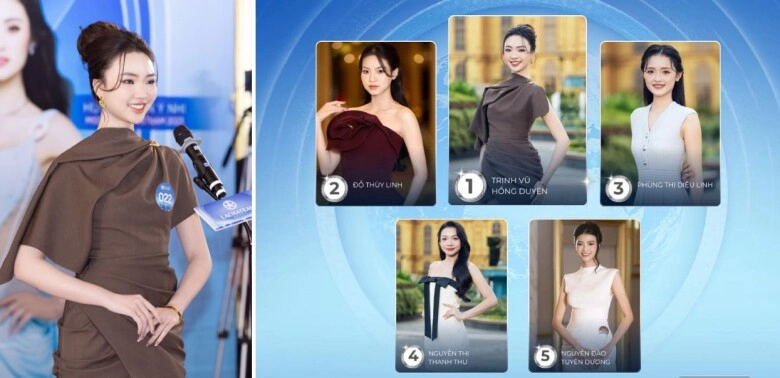 Nữ sinh xứ thanh vừa giành top 1 người đẹp ấn tượng miss world vietnam là ai - 1