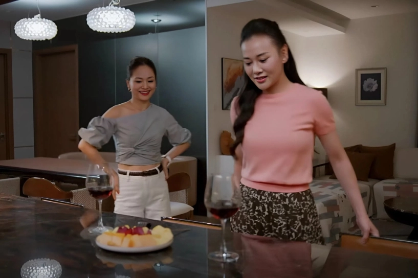 Phương oanh - lan phương mặc đối lập khi đóng chính thất - tiểu tam - 4