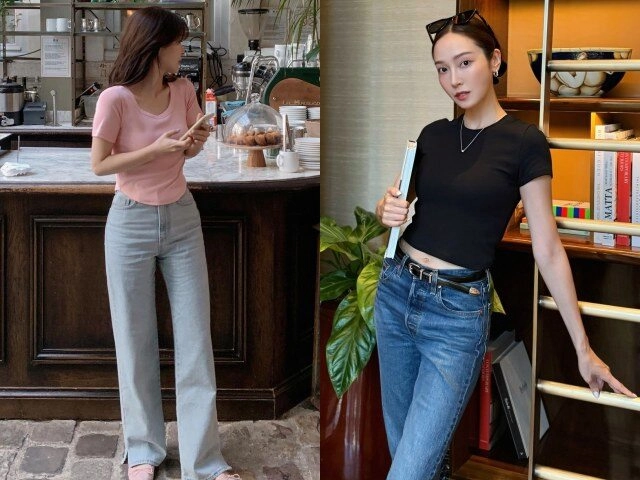 Quần jeans ống đứng đúng là bí kíp của dân công sở 10 kiểu phối giúp chị em lên đời trong vòng một nốt nhạc - 4
