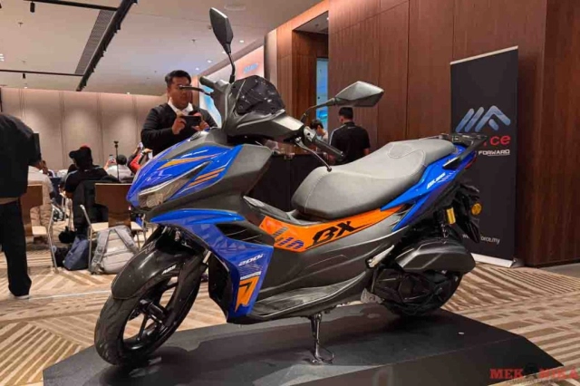 Ra mắt keeway bx200i có giao diện hao hao nvx 155 - sở hữu nhiều trang bị xịn với bình xăng 11 lít - 3