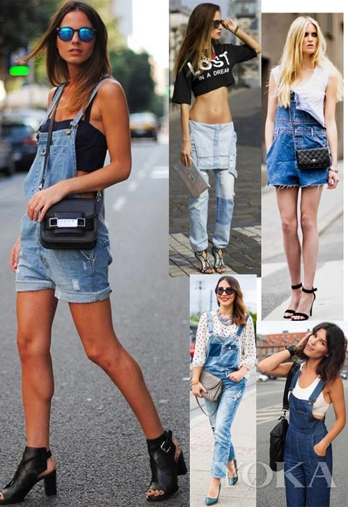 Sao việt diện quần yếm đụng hàng các fashionista - 1