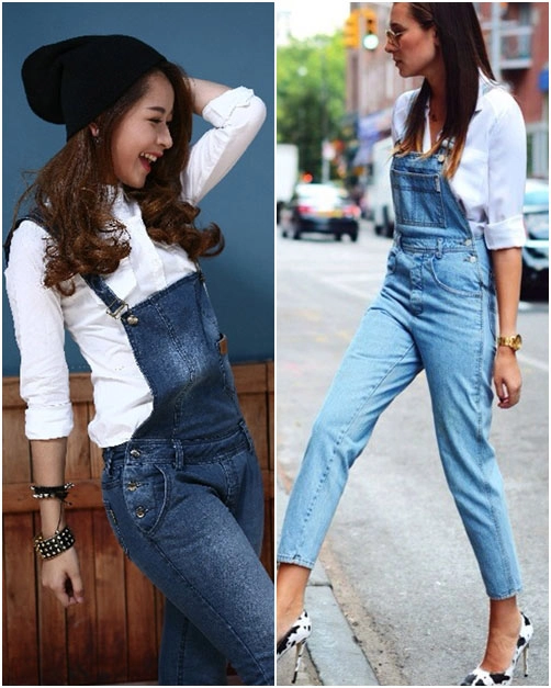 Sao việt diện quần yếm đụng hàng các fashionista - 10