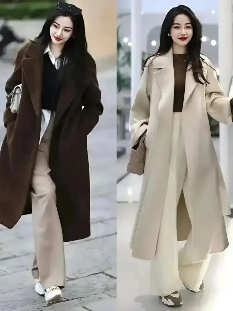 Sau khi trời trở lạnh tôi nhận ra quần ống rộng vẫn không lỗi mốt phối với 3 kiểu giày này lại trở thành xu hướng - 4