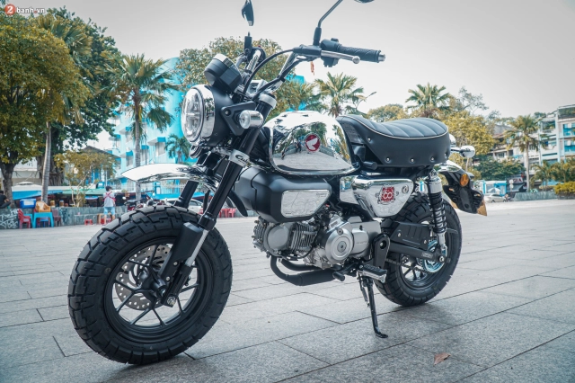 Sờ tận tay phiên bản đặc biệt honda monkey chrome legacy vừa đổ bộ thị trường việt - 4