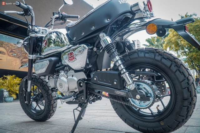 Sờ tận tay phiên bản đặc biệt honda monkey chrome legacy vừa đổ bộ thị trường việt - 5