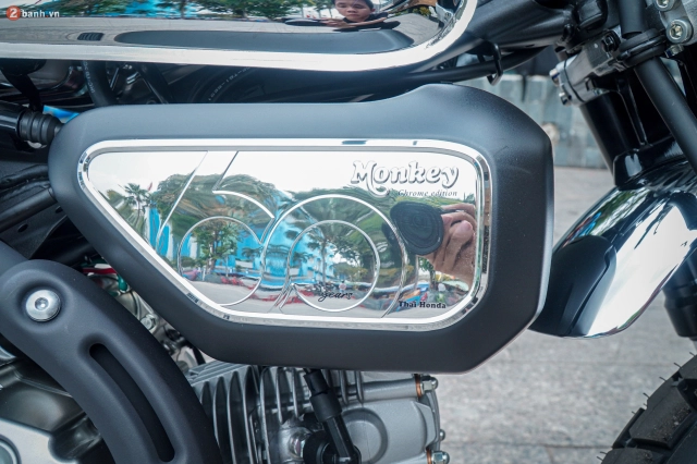 Sờ tận tay phiên bản đặc biệt honda monkey chrome legacy vừa đổ bộ thị trường việt - 8