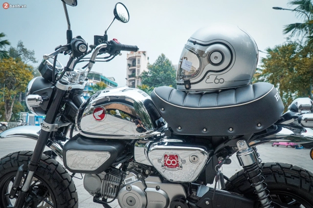 Sờ tận tay phiên bản đặc biệt honda monkey chrome legacy vừa đổ bộ thị trường việt - 9
