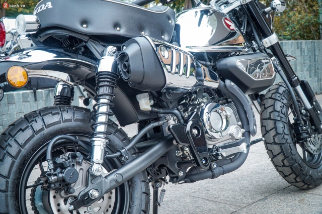 Sờ tận tay phiên bản đặc biệt honda monkey chrome legacy vừa đổ bộ thị trường việt - 12