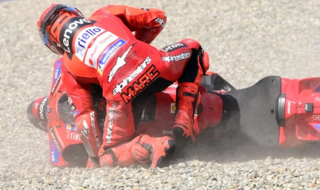 Số vụ tai nạn của marc marquez giảm một nửa vào năm 2025 khi ducati ổn định ngôi sao motogp - 1