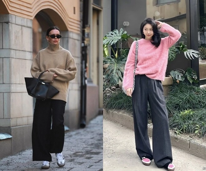 Tại sao người sành ăn mặc luôn chọn áo len lớn hơn 1 cỡ bí quyết giúp chị em thu gọn vóc dáng chính là đây - 4