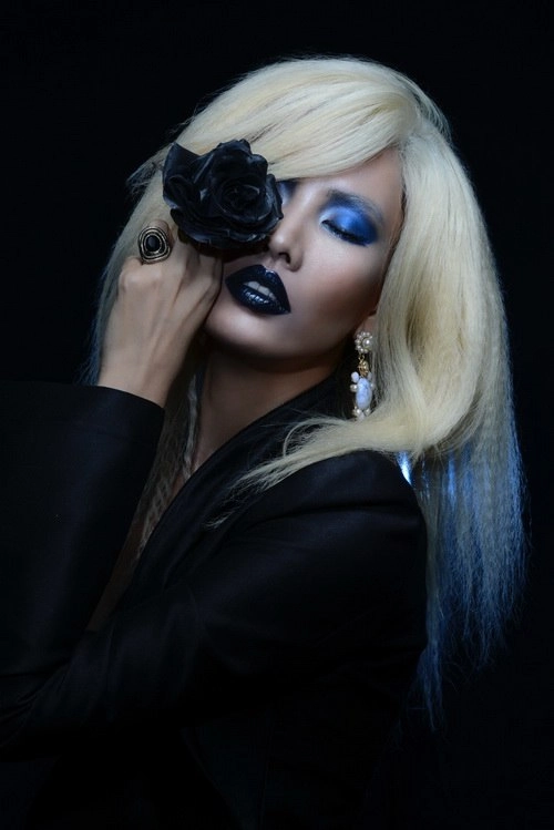 Thanh hoài đẹp ma mị như với tóc bạch kim - 10