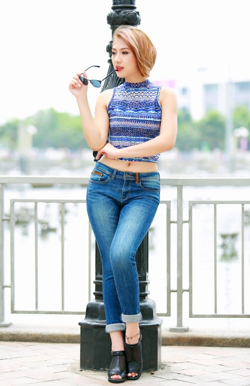 Thời trang chào hè cá tính của diễn viên trang cherry - 9