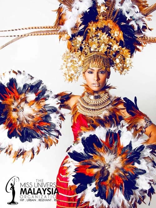 Trang phục dân tộc tại hh hoàn vũ 2014 gây tranh cãi - 4