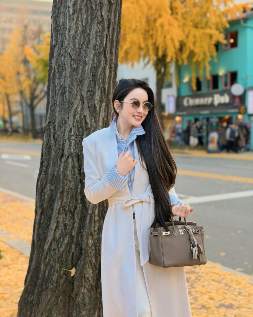 Trang phục vừa ấm vừa đẹp của sao việt khi vi vu mùa lạnh - 2