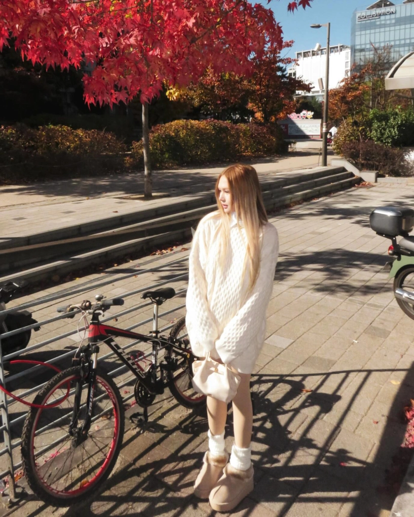 Trang phục vừa ấm vừa đẹp của sao việt khi vi vu mùa lạnh - 3