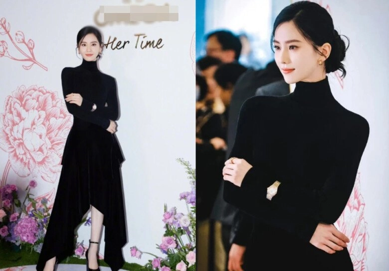 Trời chuyển lạnh học hội mỹ nhân cách phối áo len cổ lọ đẹp chất ngất lại hack tuổi không lo bị chê dừ - 1