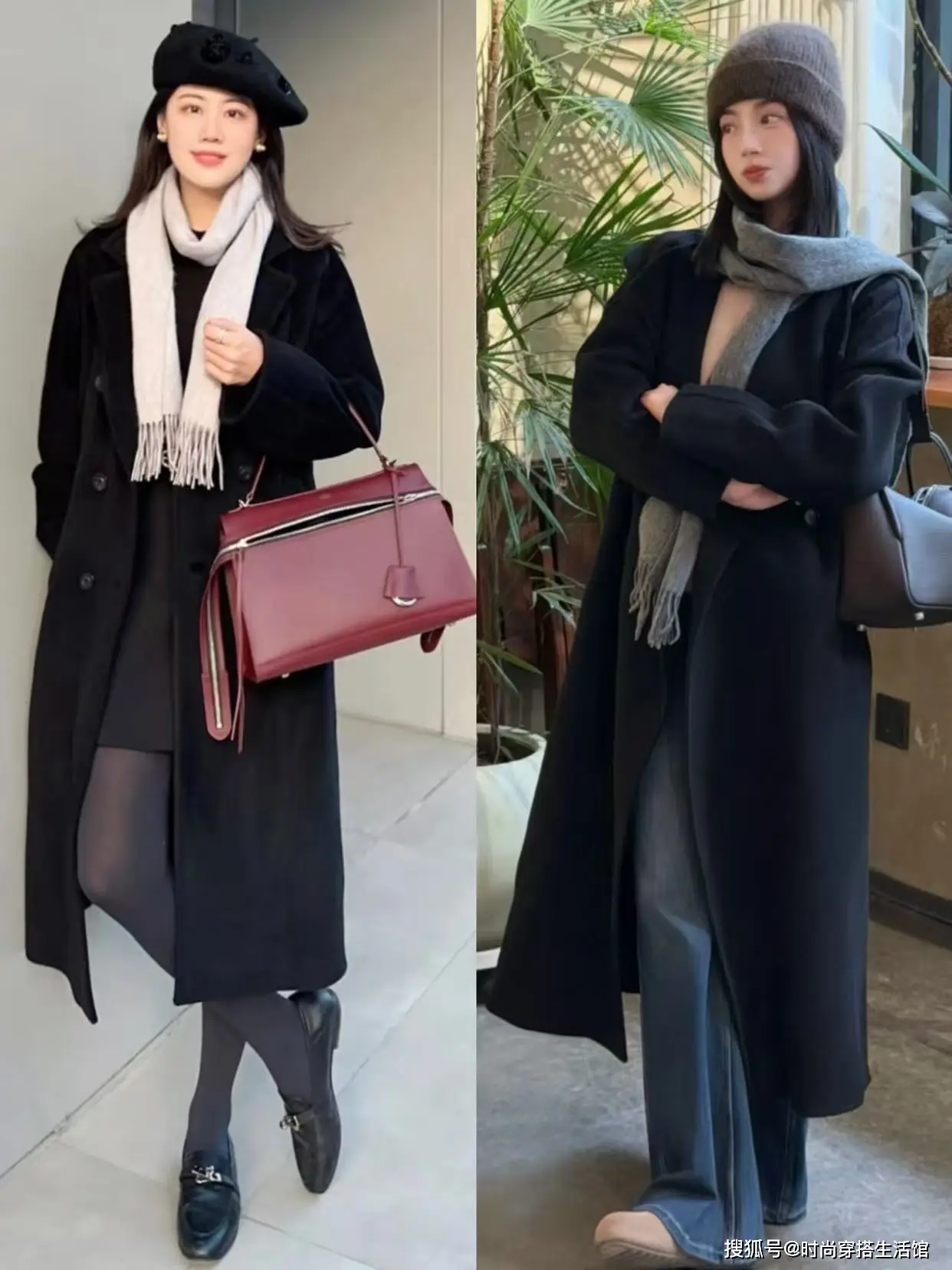 Trong tủ chỉ có một chiếc áo khoác đen tôi áp dụng 5 cách mặc này không bao giờ bị già chát ai cũng khen xinh - 5