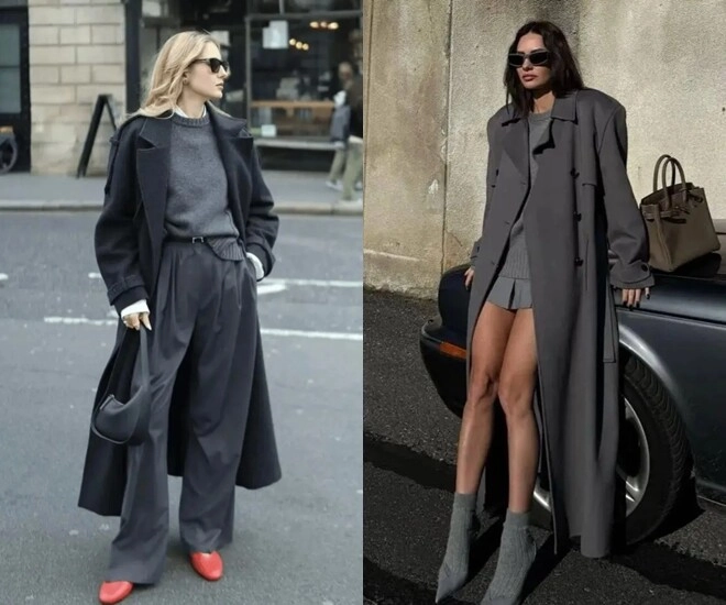 Từ ngày biết 5 công thức mặc đồ màu xám mùa lạnh tôi chẳng còn diện đồ đen già chát ai cũng khen trẻ xinh - 3