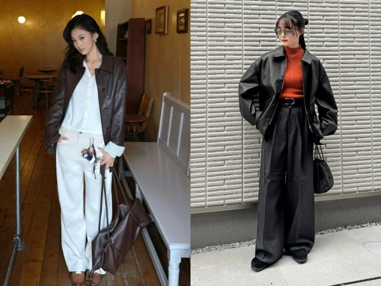 Từ ngày biết 8 cách phối đồ với áo khoác da sành điệu mà không bị một màu tôi mặc lên ai cũng khen trẻ đẹp - 6