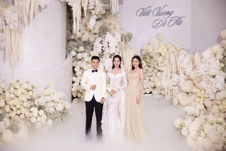 Váy áo của dàn hoa á hậu chưng diện dự đám cưới đỗ thị hà lương thùy linh liên tục đụng hàng với nhiều người đẹp - 5