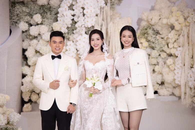 Váy áo của dàn hoa á hậu chưng diện dự đám cưới đỗ thị hà lương thùy linh liên tục đụng hàng với nhiều người đẹp - 10