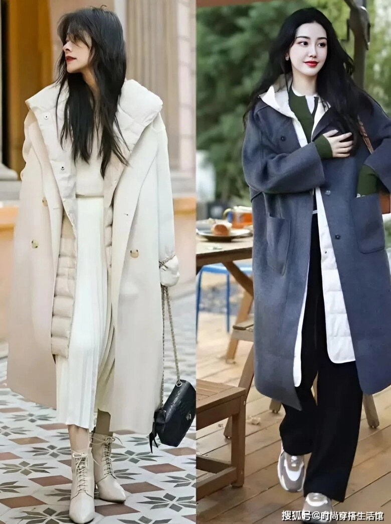 Xu hướng áo khoác 2025 càng dài càng đẹp 3 kiểu áo khoác giúp nàng dưới 1m60 trông như 1m70 sành điệu suốt mùa - 1