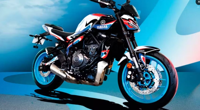 Yamaha mt-07 grand prix de france trình làng khi quốc kỳ pháp khoác lên dáng xe nhật - 1