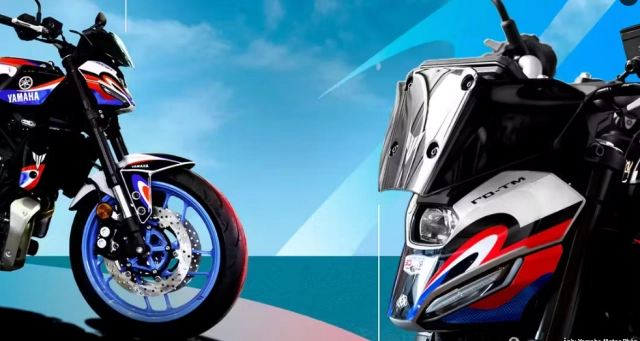 Yamaha mt-07 grand prix de france trình làng khi quốc kỳ pháp khoác lên dáng xe nhật - 3