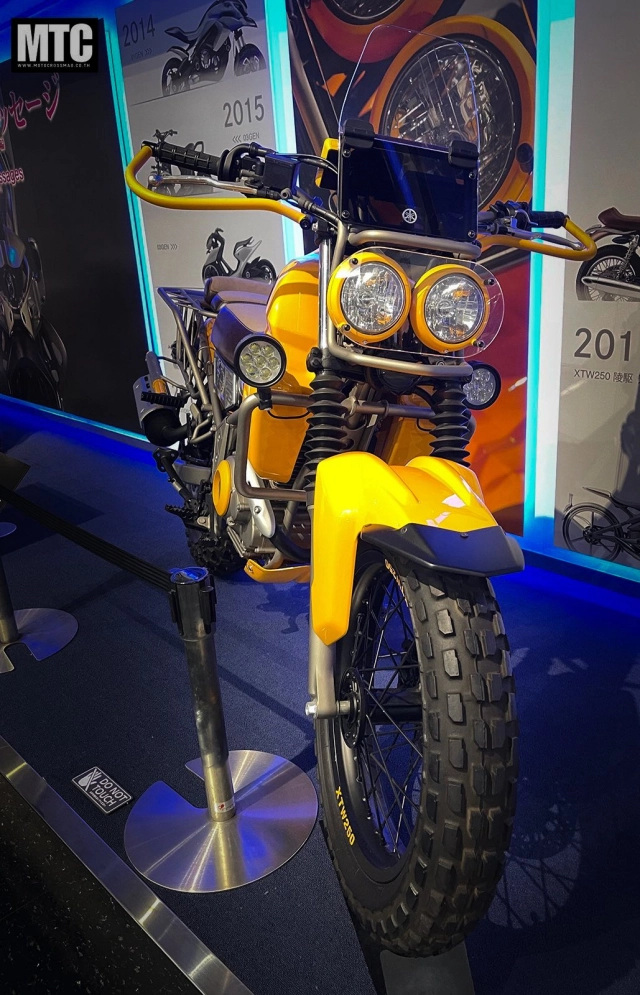 Yamaha tw250 ryuku tinh thần suv bike trở lại giản dị mà chất chơi - 3